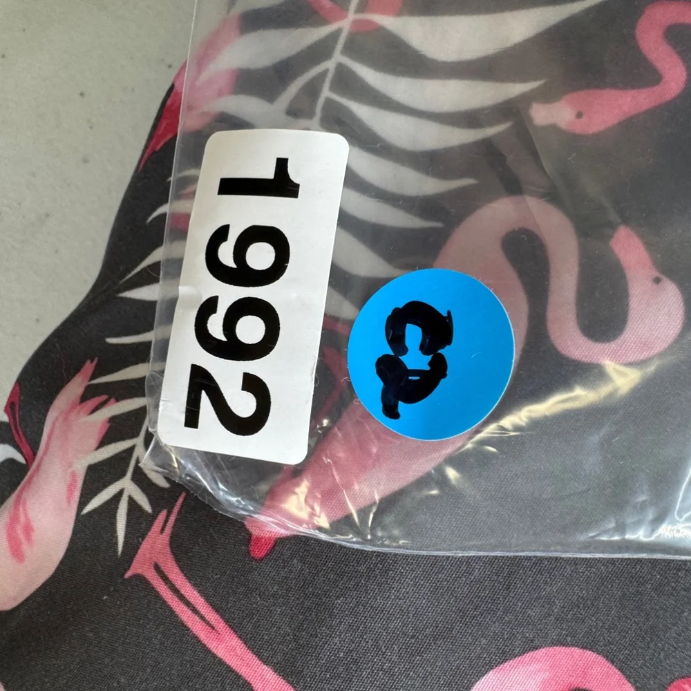NBN Gear size small mens swim trunks flamingo